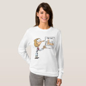 Grappige dokter leert voet anatomie t-shirt (Voorkant volledig)