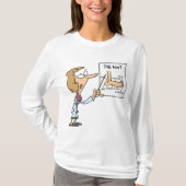Grappige dokter leert voet anatomie t-shirt (Voorkant)