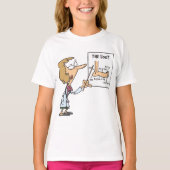 Grappige dokter leert voet anatomie t-shirt (Voorkant)