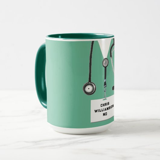 Grappige Dokter Mok (Voorkant links)