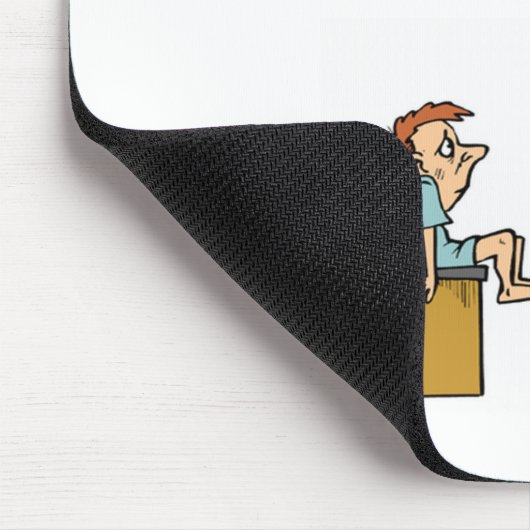 grappige dokter muismat (Hoek)