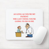 grappige dokter muismat (Met muis)