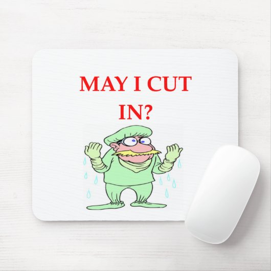 grappige dokter muismat (Met muis)