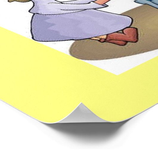 grappige dokter poster (Hoek)