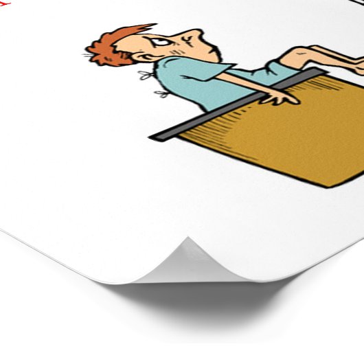 grappige dokter poster (Hoek)