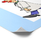 grappige dokter poster (Hoek)
