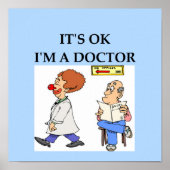 grappige dokter poster (Voorkant)