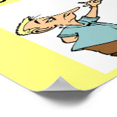 grappige dokter poster (Hoek)