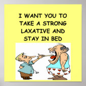 grappige dokter poster (Voorkant)