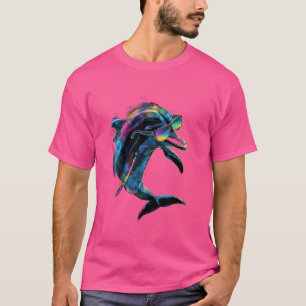 Grappige Dolfijnliefhebber Grafische Strandvakanti T-shirt
