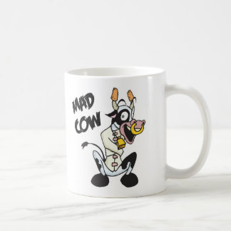 grappige dolle koe koffiemok