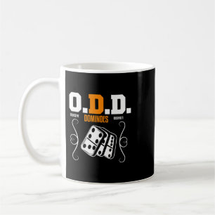 Grappige Dominoes Speler Shirt Dominoes Spel Domin Koffiemok