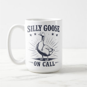 Grappige Domme Gans Dienstenverpleegkundige Medisc Koffiemok