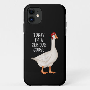 Grappige Domme Gans Quote Vandaag Ben Ik Een Serie Case-Mate iPhone Case