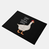 Grappige Domme Gans Quote Vandaag Ben Ik Een Serie Deurmat (Schuin)