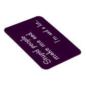 Grappige domme mensen magneet (Rechterzijde)