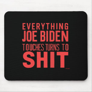 Grappige Donald Trump 2024 Alles Joe Biden Touch Muismat