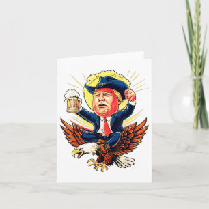 Grappige Donald Trump 2024 neemt de Amerikaanse ve Kaart