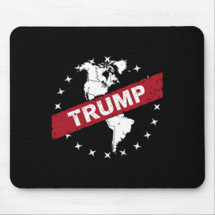Grappige Donald Trump Amerikaanse Vlag Canada Groe Muismat