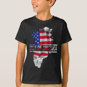 Grappige Donald Trump Amerikaanse Vlag Canada Groe T-shirt