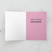 Grappige Donald Trump Cartoon Gefeliciteerd Huweli Kaart (Binnen)