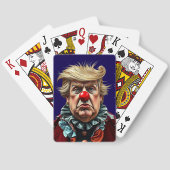 Grappige Donald Trump Clown Pokerkaarten (Achterkant)
