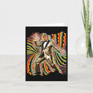 Grappige Donald Trump Disco Dancing 60s 70s 80s Pr Kaart