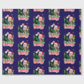Grappige Donald Trump Kerst Conservatief Cadeaupapier (Vlak)