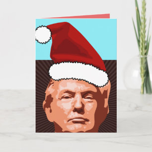 Grappige Donald Trump kerstkaart KAARTEN
