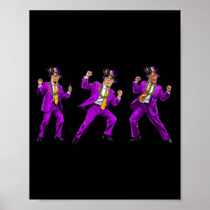 Grappige Donald Trump Maak Mardi Gras Groot Again Poster