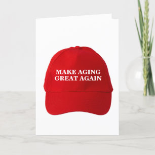Grappige Donald Trump MAGA Verjaardag: Make Ageing Kaart