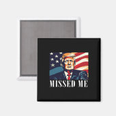 Grappige Donald Trump Magneet (Voorkant / Achterkant)