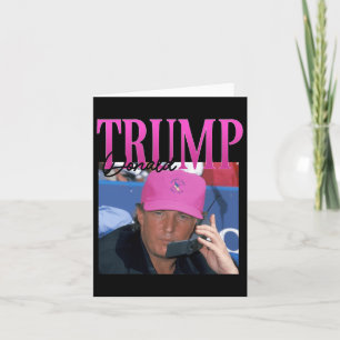 Grappige Donald Trump Mis Je Me Nog Y2k Retro 90s Kaart