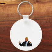 Grappige Donald Trump Mother39s Day Gag Gift Conse Sleutelhanger (Voorkant)