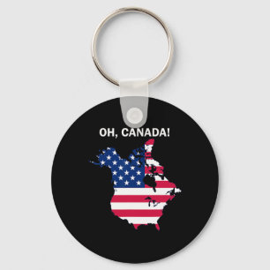 Grappige Donald Trump Oh Canada Usa Amerikaanse Vl Sleutelhanger