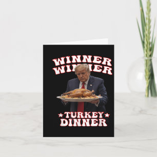 Grappige Donald Trump Winnaar Turkije Diner Tha Kaart