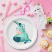 Grappige Donkey Paper Borden Papieren Bordje (Feest)