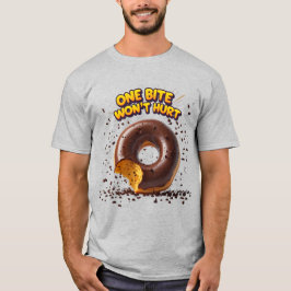 Grappige donut - Een beet doet geen pijn T-shirt
