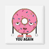 Grappige donut koelkast magneet (Voorkant)