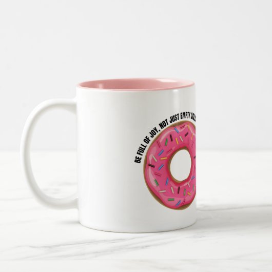 Grappige Donut Mok – Echt & Krankzinnig Lekker (Links)