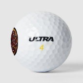 Grappige donut sweet spot golfballen (Logo)