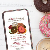 Grappige Donuts Afscheidsfeestje Kaart