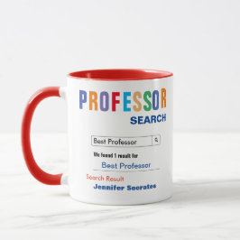 Grappige Douane Beste Professor Cadeau Mok
