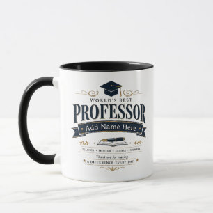 Grappige Douane Beste Professor Cadeau Mok