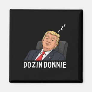 Grappige Dozin Donnie Anti Trump Politieke Satire  Magneet