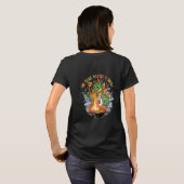 Grappige Draak Grill Meester BBQ & Grill Cartoon T-shirt (Achterkant volledig)