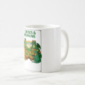 Grappige Draak St. Patrick's Dag Bier Fantasie Kun Koffiemok (Voorkant rechts)
