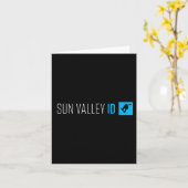 Grappige Dracula en heks zweven Halloween Summer W Kaart (Gele Bloem)