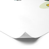 grappige dragonvlieshoepel poster (Hoek)