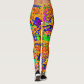 Grappige Draken Leggings (Achterkant)